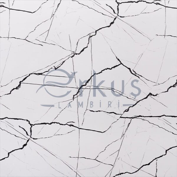 ERT-001 FlexiMarble Erkus Plastik PVC levha PVC sheet Marble slab look Mermer Levha Görünümü