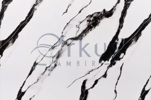 ERT-001 FlexiMarble Erkus Plastik PVC levha PVC sheet Marble slab look Mermer Levha Görünümü